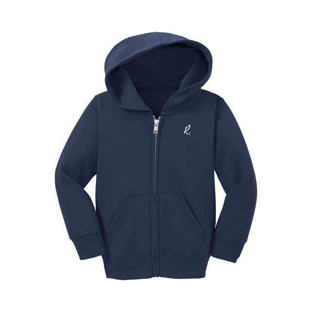 Port & Company Toddler Core Fleece Full-Zip Hooded Sweatshirt