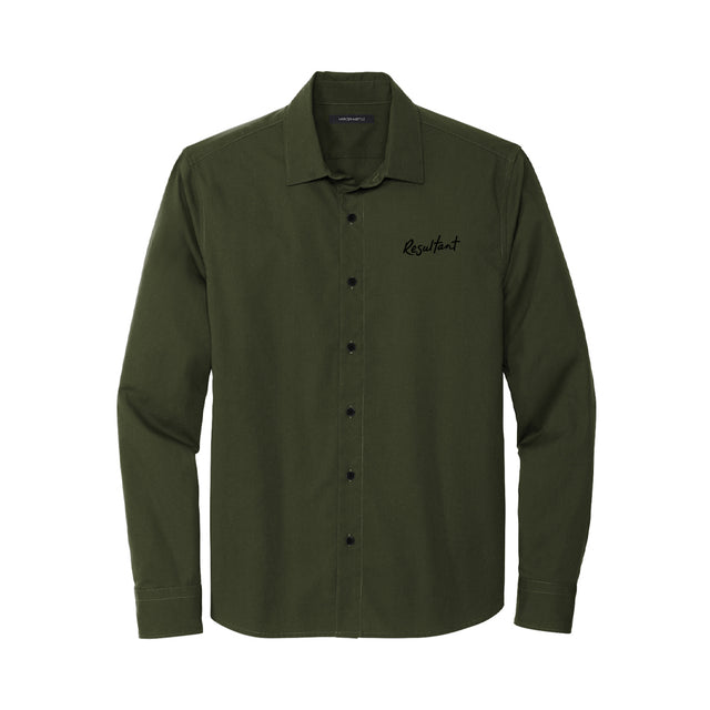 MERCER+METTLE Long Sleeve Stretch Woven Shirt