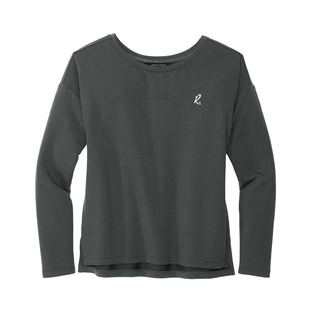 MERCER+METTLE Women's Stretch Drop Shoulder Pullover