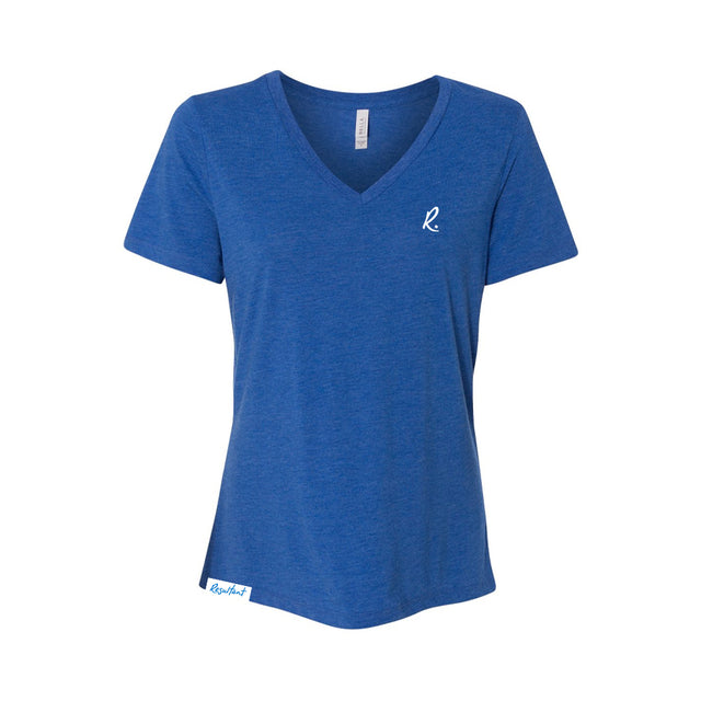 BELLA + CANVAS Women's Relaxed Jersey V-Neck Tee